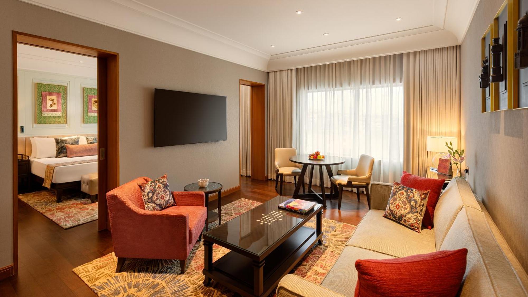 Hotel The Leela Hyderabad Banjara Hills Zewnętrze zdjęcie