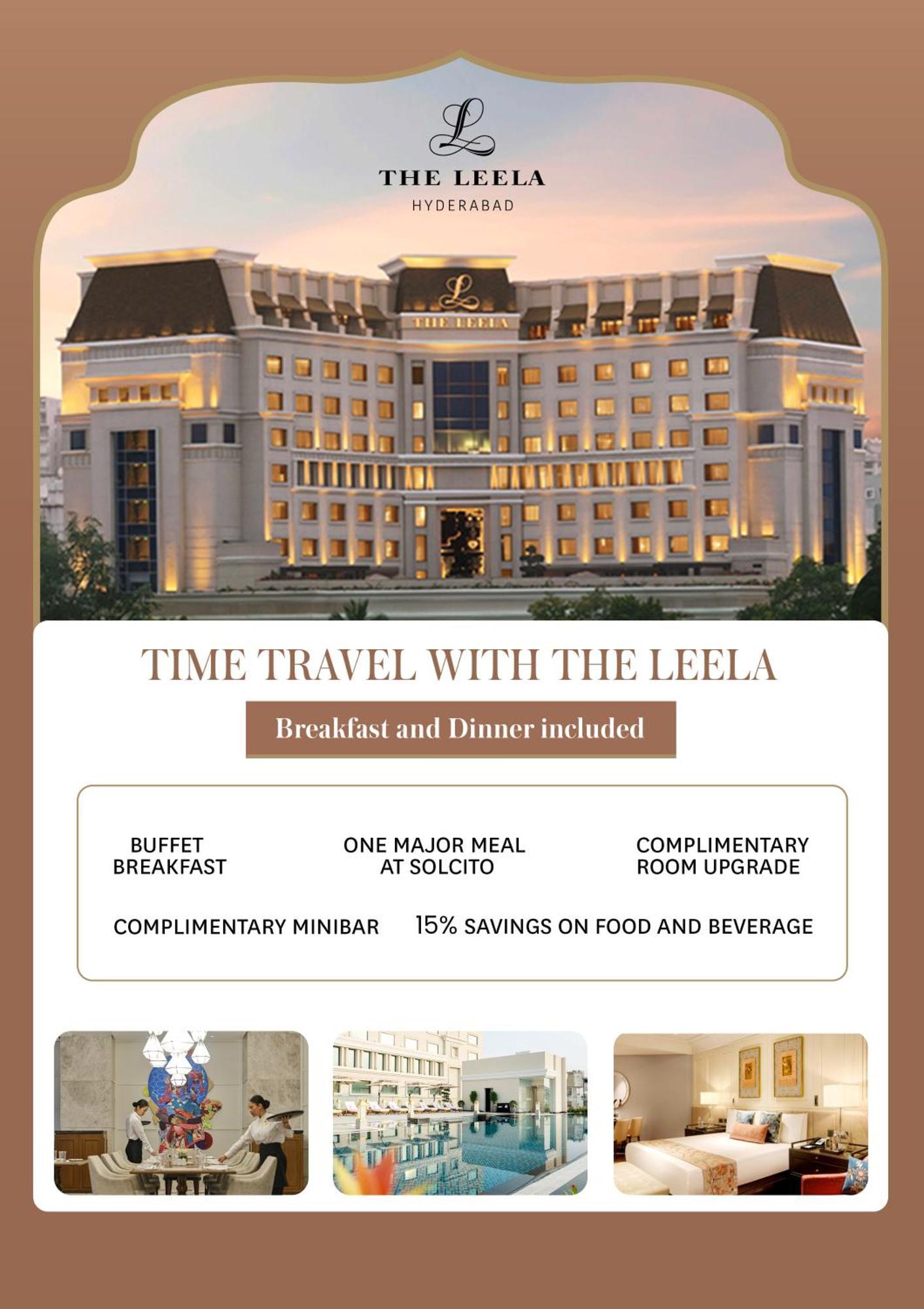 Hotel The Leela Hyderabad Banjara Hills Zewnętrze zdjęcie